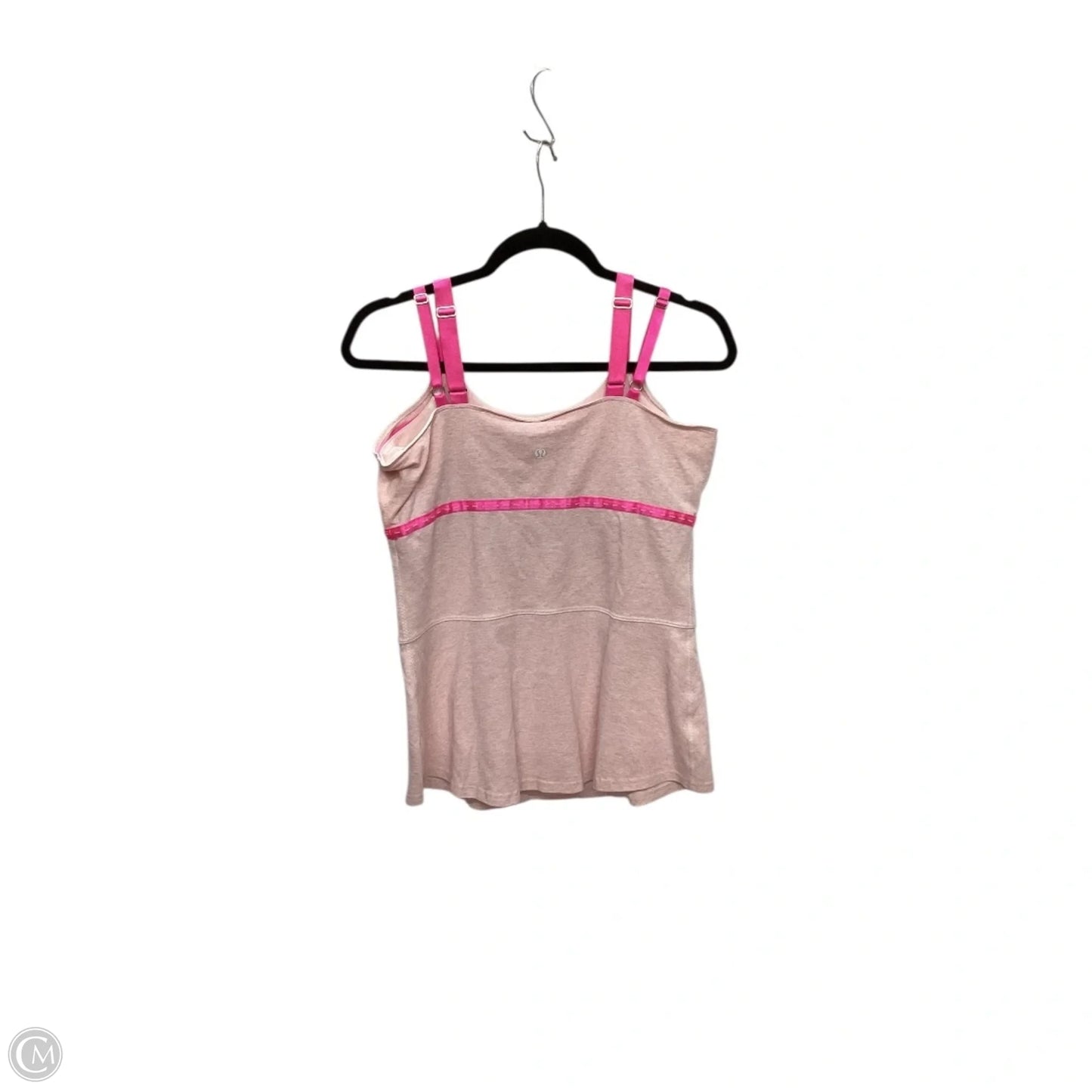 Athletic Tank Top By Lululemon In Pink, Size: 12