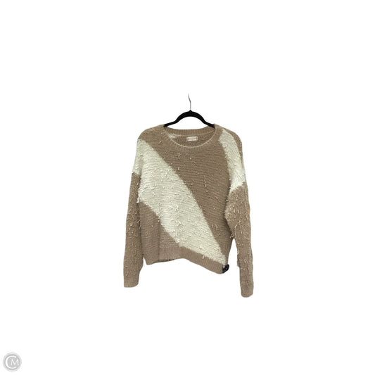 Sweater By Altard State In Tan, Size: Xxl