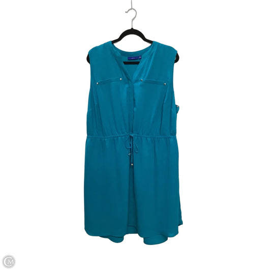 Dress Casual Short By Apt 9 In Blue, Size: 2x