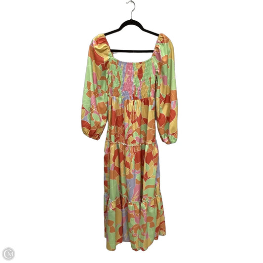 Dress Casual Maxi By Sunday Up In Multi-colored, Size: L