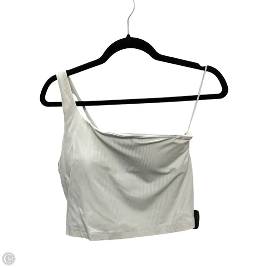Athletic Tank Top By Lululemon In White, Size: 10