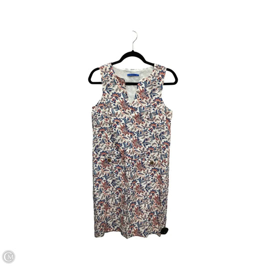 Dress Casual Midi By J Mclaughlin In Floral Print, Size: Xs