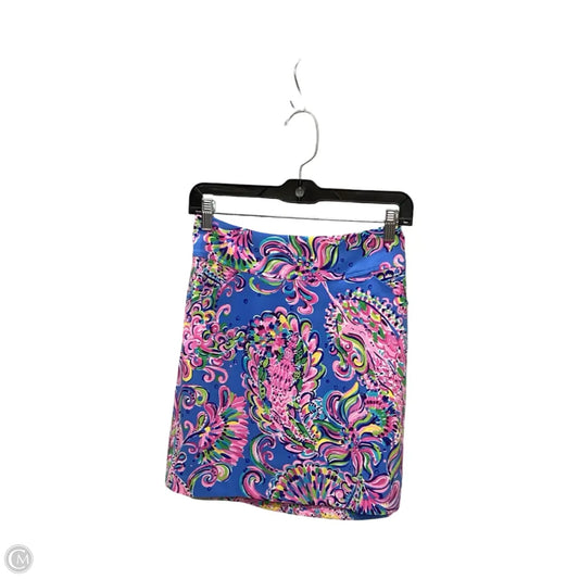 Skirt Designer By Lilly Pulitzer In Blue, Size: 4