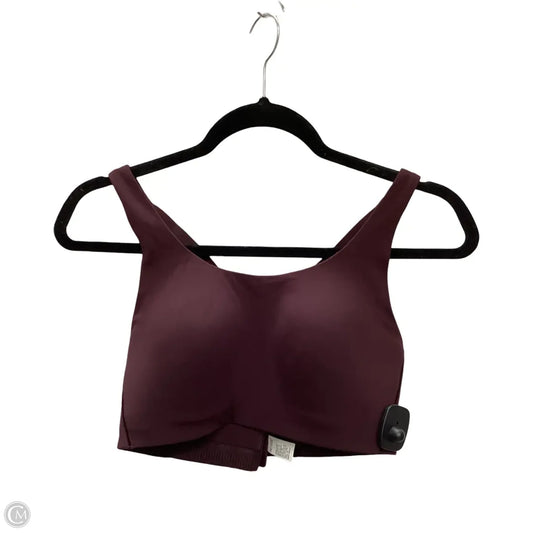 Athletic Bra By Lululemon In Maroon, Size: S
