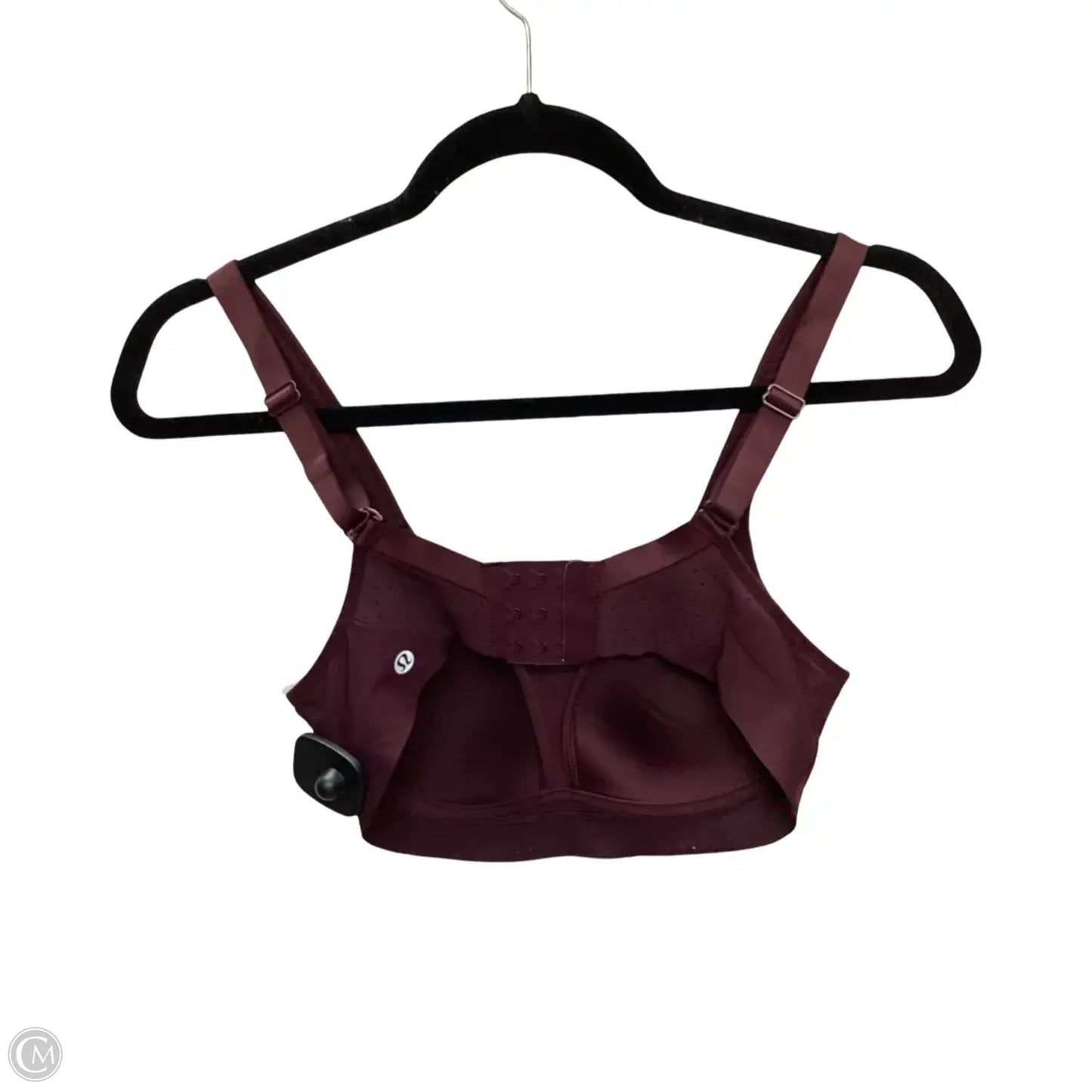 Athletic Bra By Lululemon In Maroon, Size: S