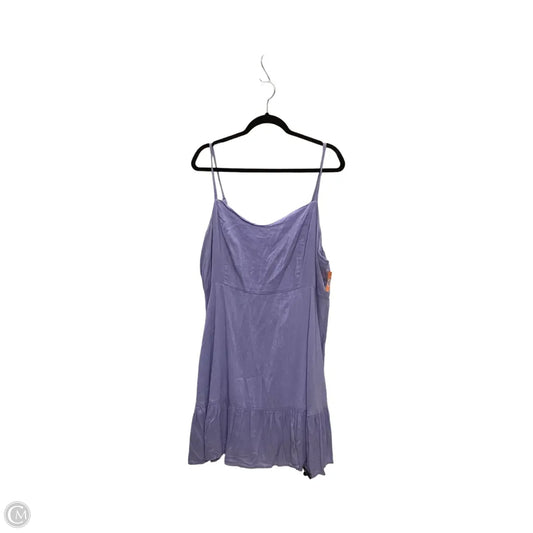 Dress Casual Short By Old Navy In Purple, Size: Xxl