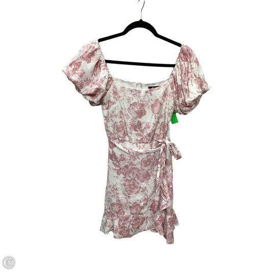 Dress Casual Short By Trixxi In Pink, Size: S