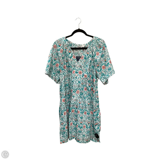 Dress Casual Midi By Crown And Ivy In Blue, Size: Xl