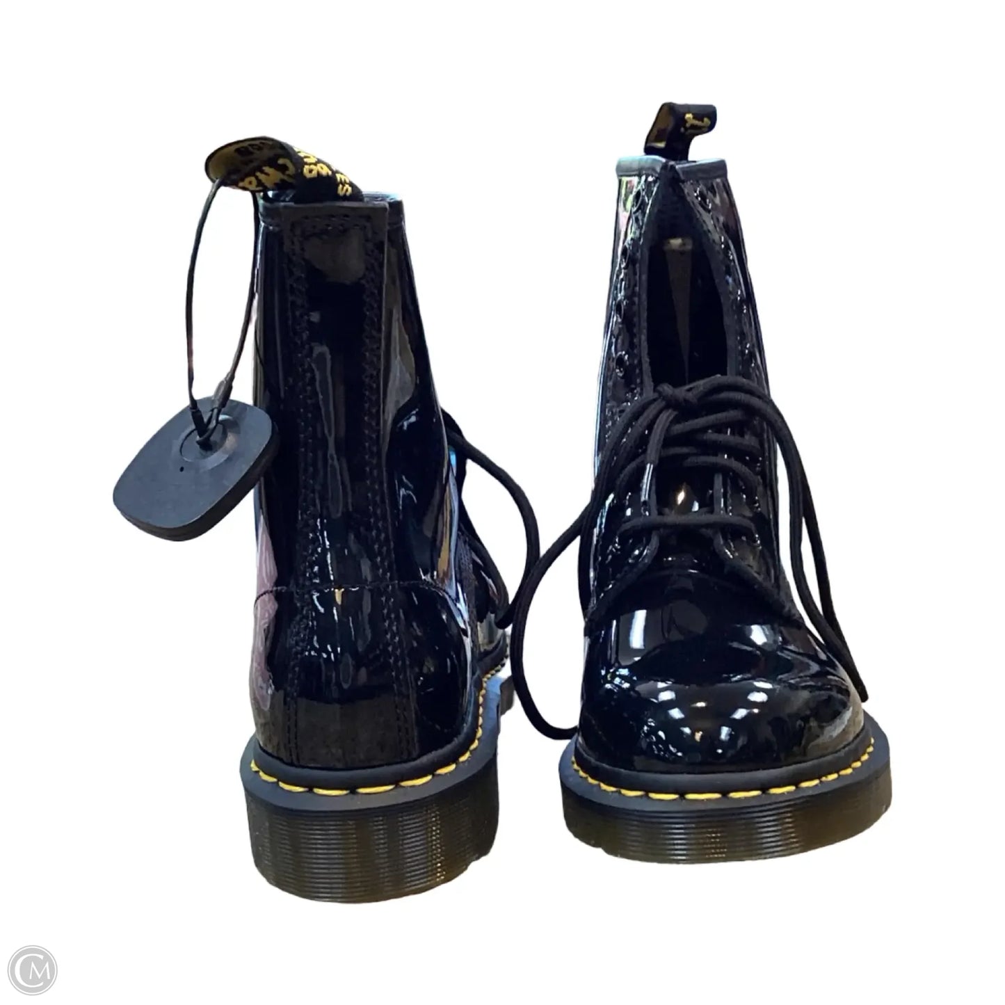 Boots Ankle Heels By Dr Martens In Black, Size: 7