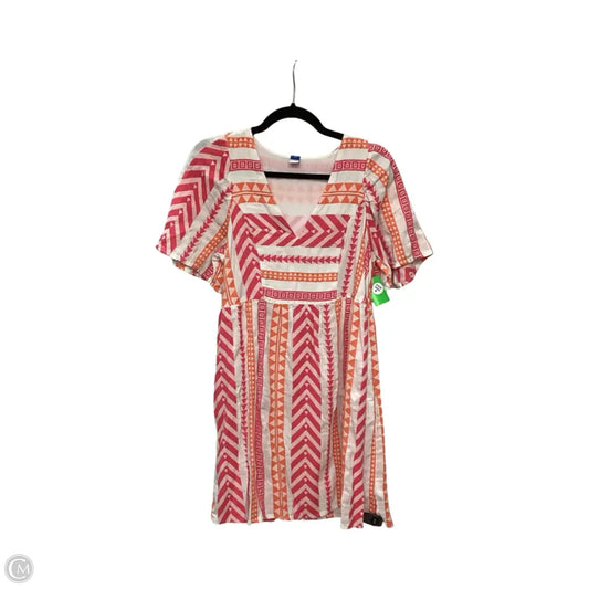 Dress Casual Short By Old Navy In Pink, Size: Xs