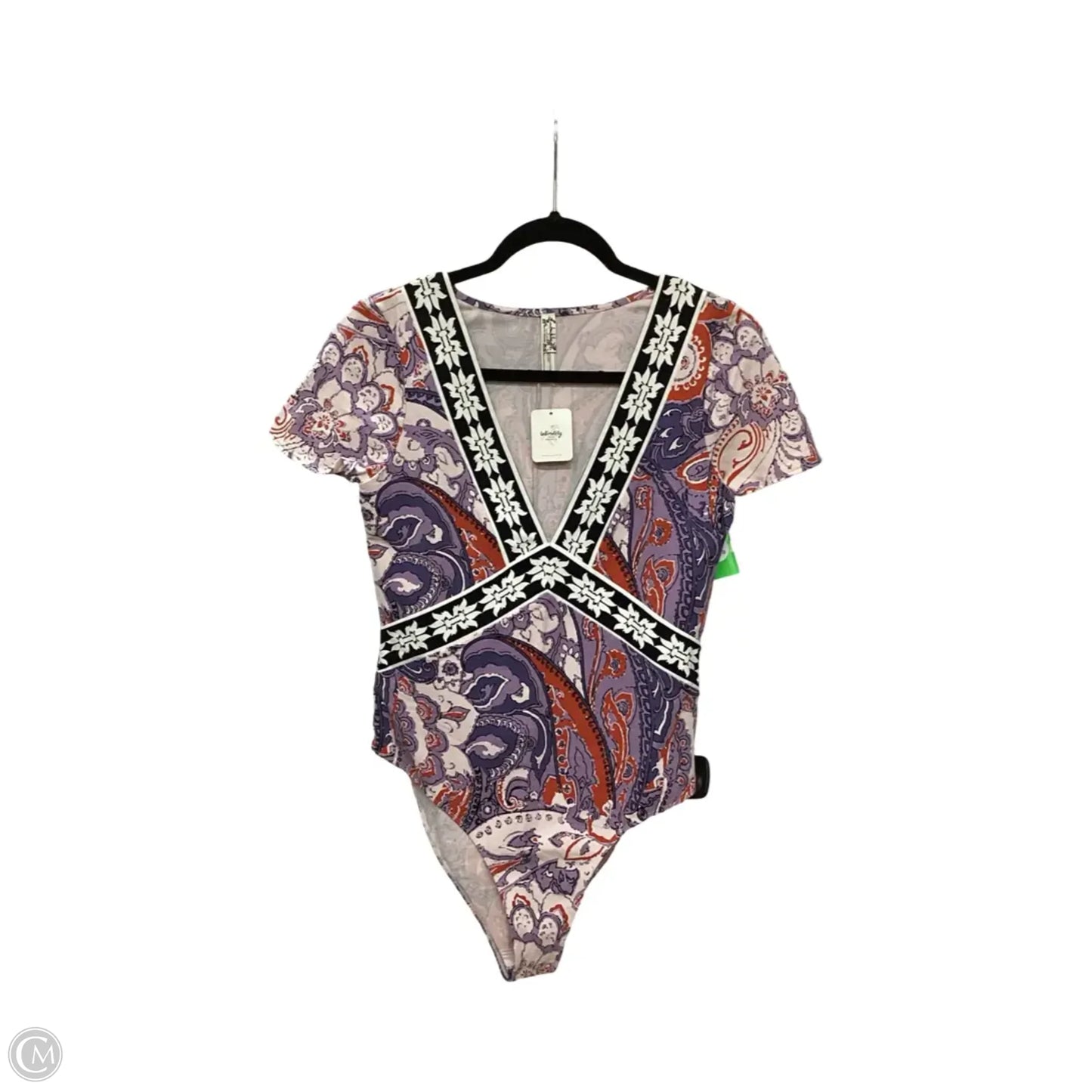 Bodysuit By Free People In Purple, Size: M