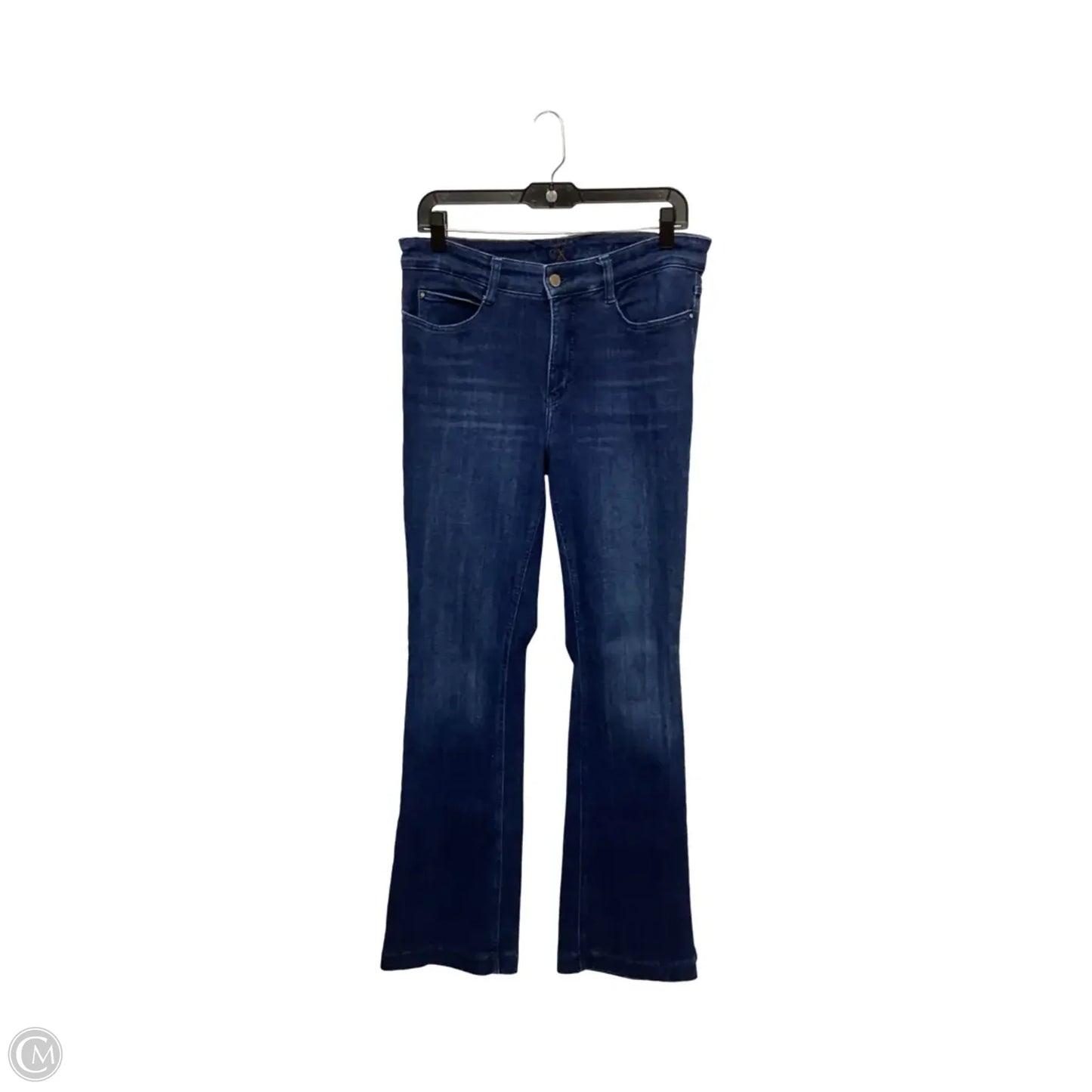 Designer Jeans Boot Cut By Mac Jeans In Blue Denim, Size: 12