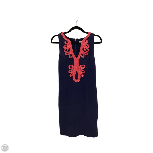 Dress Designer By Lilly Pulitzer In Navy, Size: S