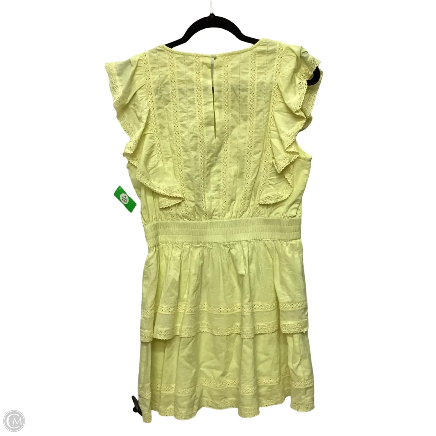 Dress Casual Short By Chelsea And Violet In Yellow, Size: M