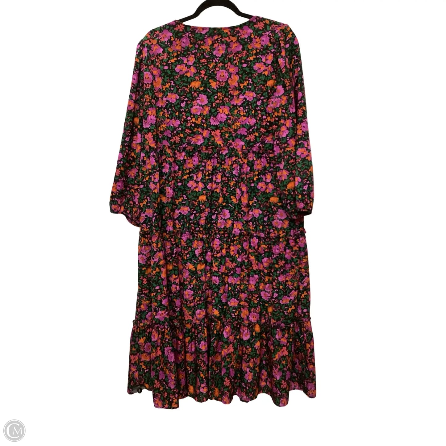 Dress Casual Maxi By Jodifl In Floral Print, Size: L
