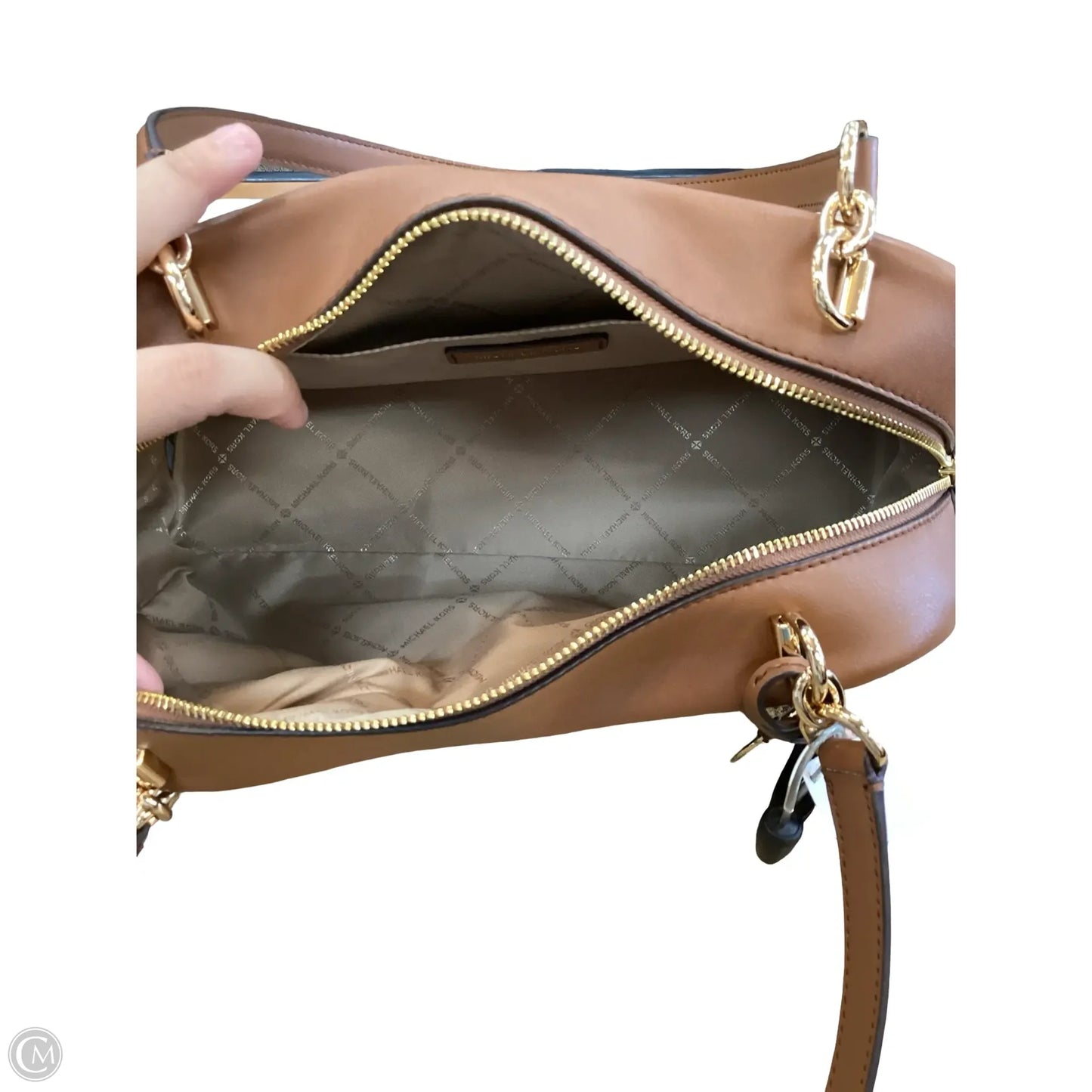 Handbag Designer By Michael Kors, Size: Medium