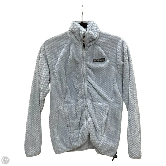 Jacket Faux Fur & Sherpa By Columbia In Blue, Size: Xs