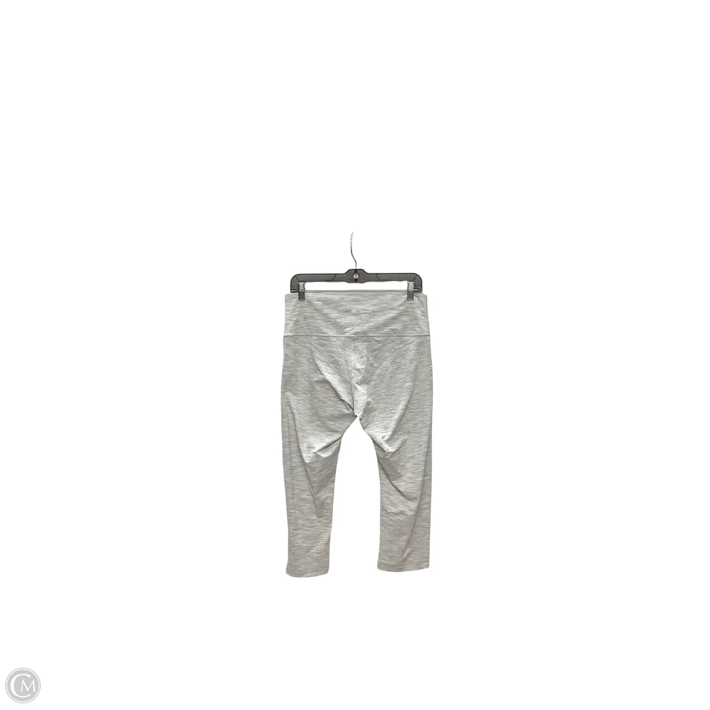 Athletic Leggings By Lululemon In Grey, Size: 12
