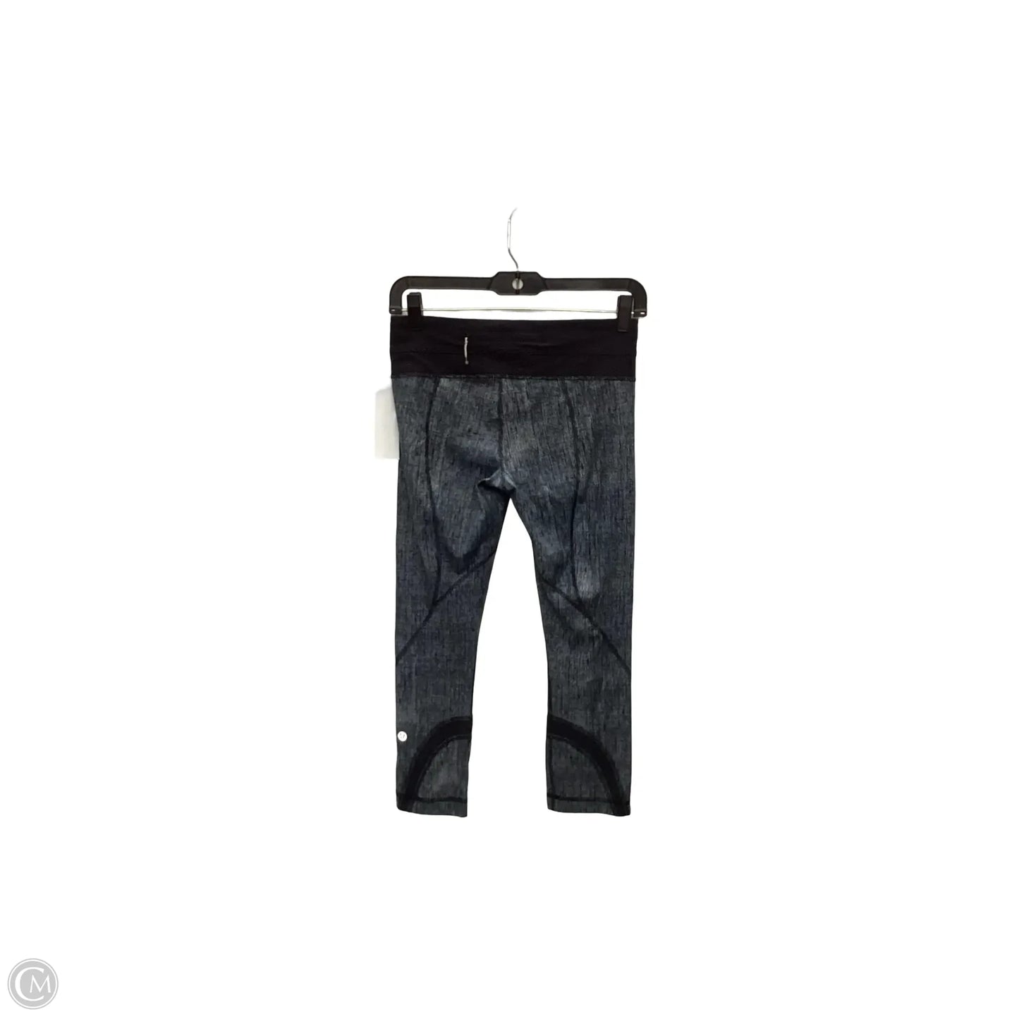 Athletic Leggings Capris By Lululemon In Grey, Size: 4