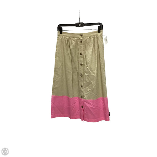 Skirt Midi By J. Crew In Tan, Size: S