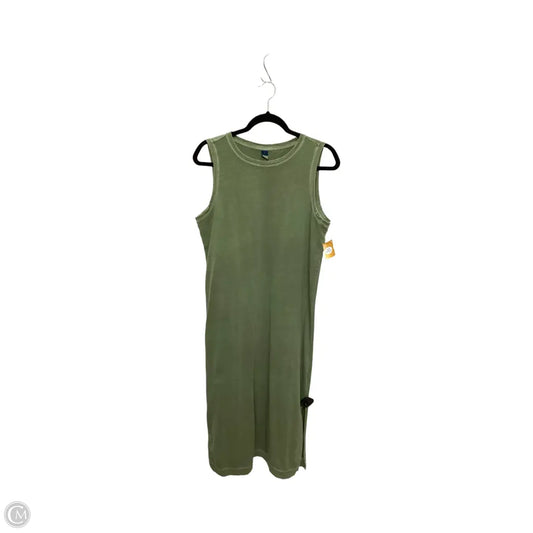 Dress Casual Maxi By Old Navy In Green, Size: M
