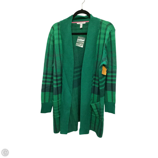 Cardigan By Isaac Mizrahi Live Qvc In Green, Size: L