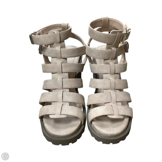 Shoes Heels Block By Dirty Laundry In Beige, Size: 7.5