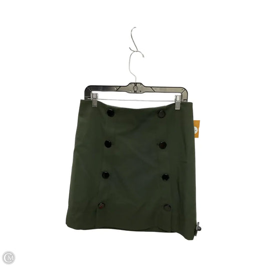 Skirt Mini & Short By Loft In Green, Size: 10