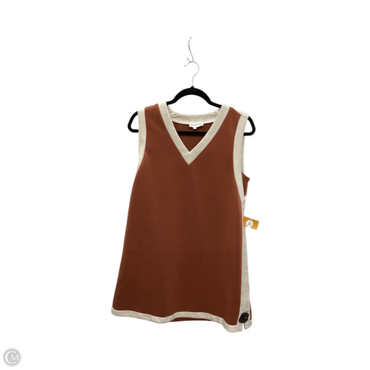 Dress Casual Short By Entro In Orange, Size: M