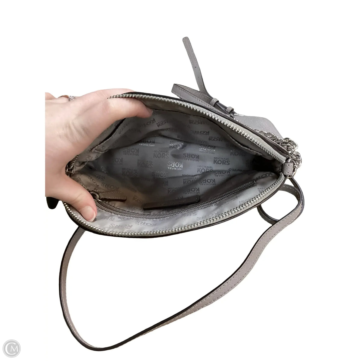 Crossbody Designer By Michael Kors, Size: Medium