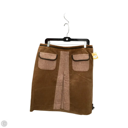 Skirt Mini & Short By Loft In Orange, Size: 12