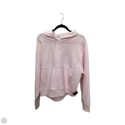 Sweatshirt Hoodie By Dsg Outerwear In Pink, Size: L