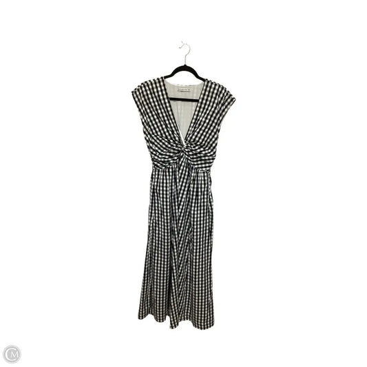 Dress Casual Maxi By Abercrombie And Fitch In Plaid Pattern, Size: M