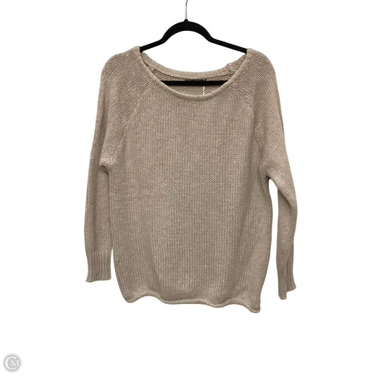 Sweater By Clothes Mentor In Cream, Size: S