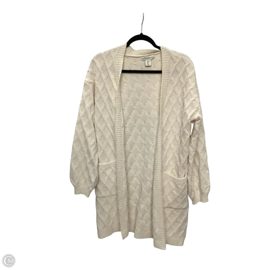Cardigan By Cynthia Rowley In Cream, Size: M