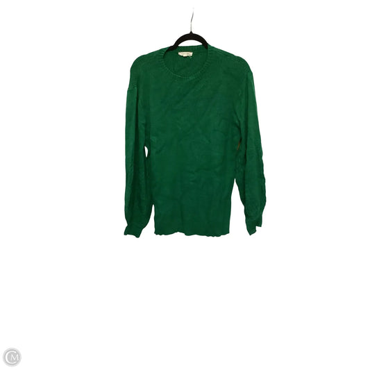Sweater By Cotton Bleu In Green, Size: S