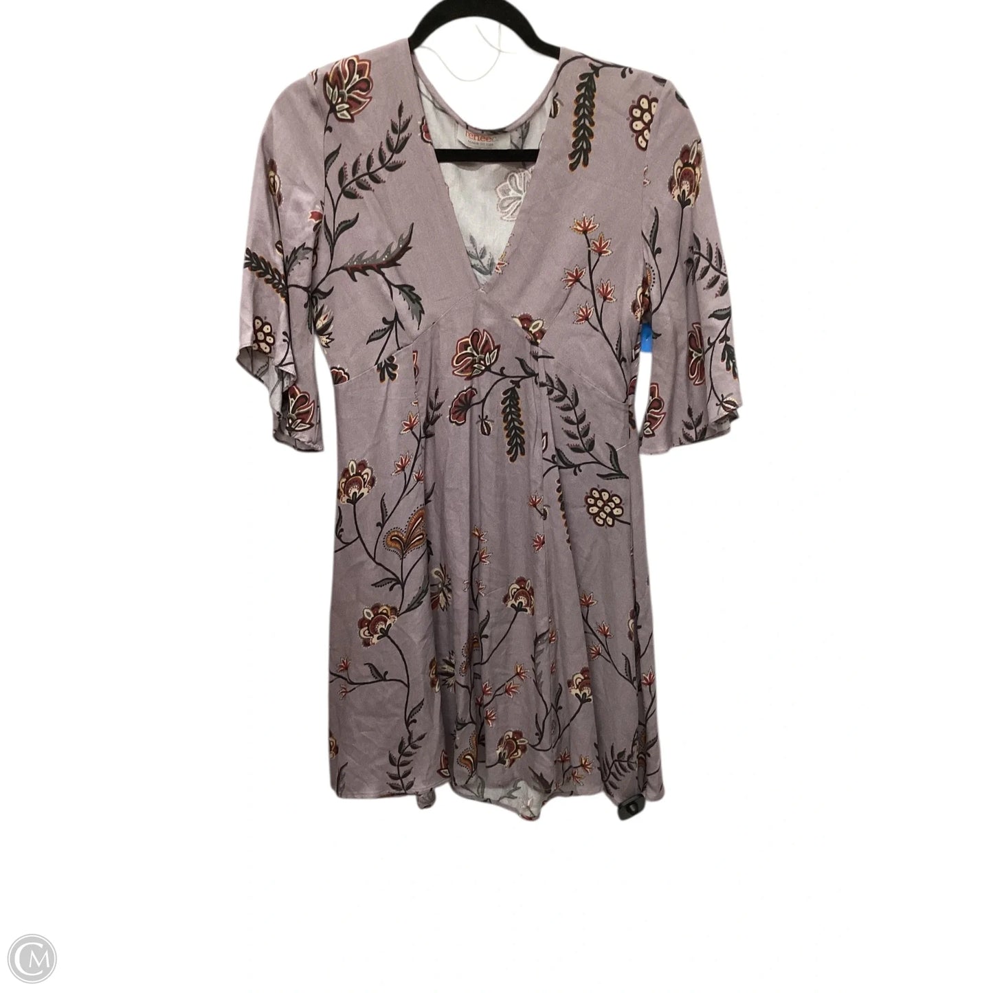 Dress Casual Short By Renee C In Purple, Size: S