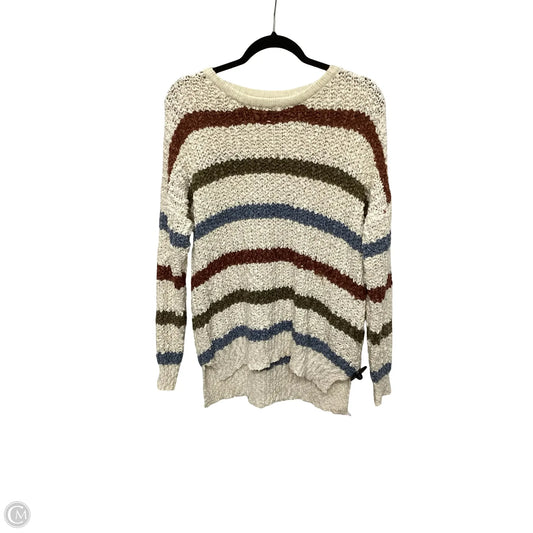 Sweater By Staccato In Striped Pattern, Size: S