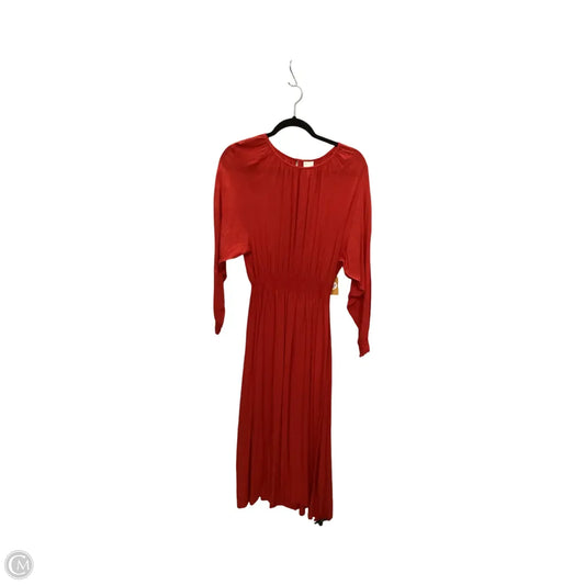 Dress Casual Maxi By H&m In Red, Size: S