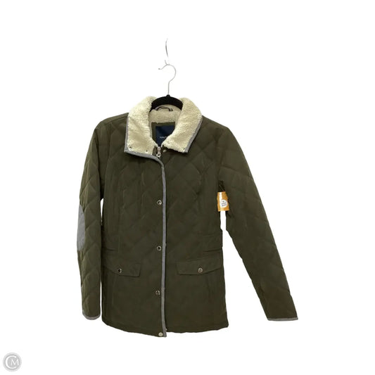 Coat Puffer & Quilted By Nautica In Green, Size: S