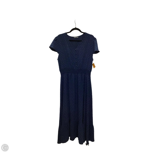 Dress Casual Maxi By Fashion In Navy, Size: Xxl