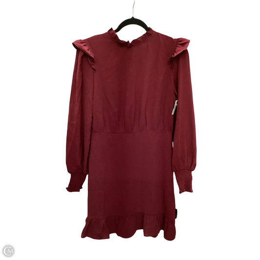 Dress Casual Short By She + Sky In Red, Size: M