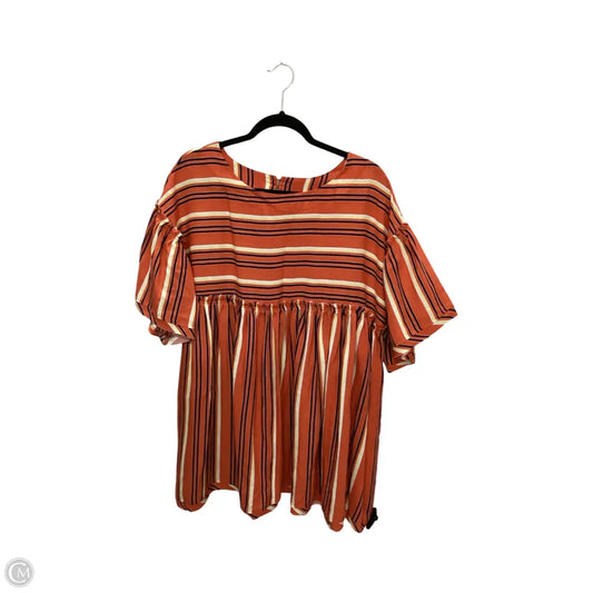 Dress Casual Short By Easel In Orange, Size: L