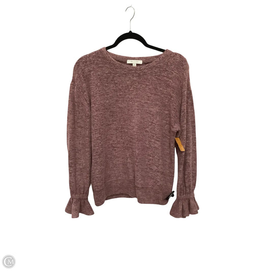 Top Long Sleeve By Eri + Ali In Purple, Size: S