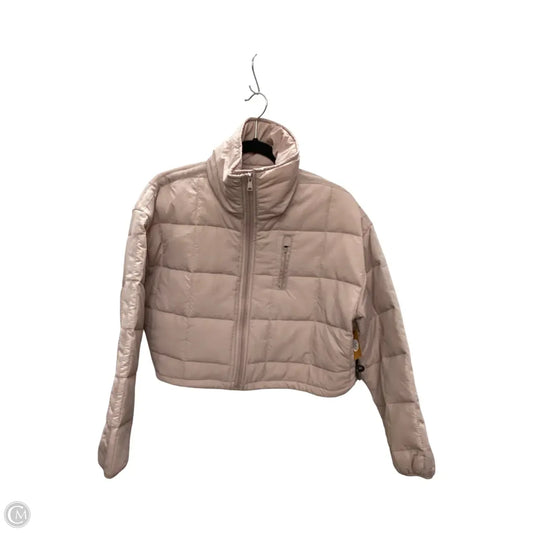 Jacket Puffer & Quilted By Love Tree In Pink, Size: M