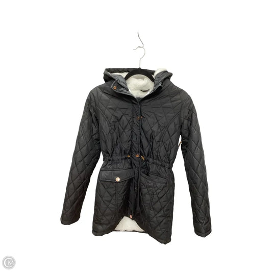 Jacket Puffer & Quilted By riley & james In Black, Size: S