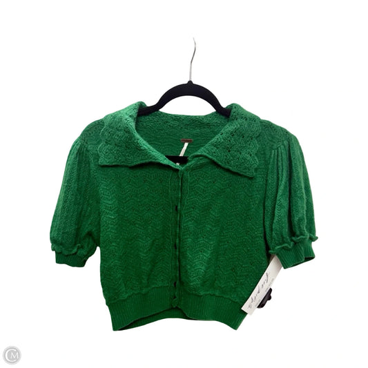 Cardigan By Free People In Green, Size: M