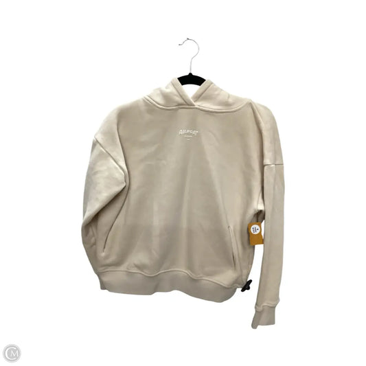 Sweatshirt Hoodie By Wilo In Beige, Size: Xs