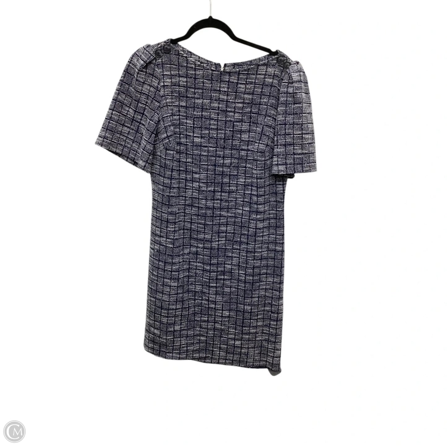 Dress Work By Calvin Klein In Blue, Size: 12