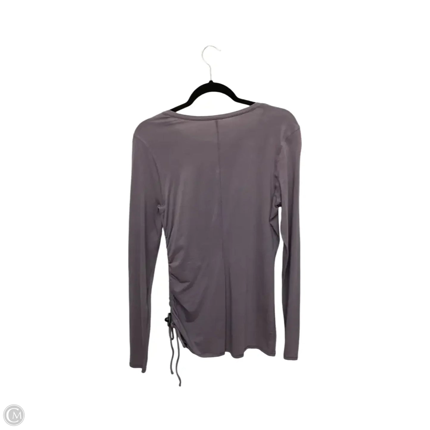 Athletic Top Long Sleeve Crewneck By Lululemon In Purple, Size: 12